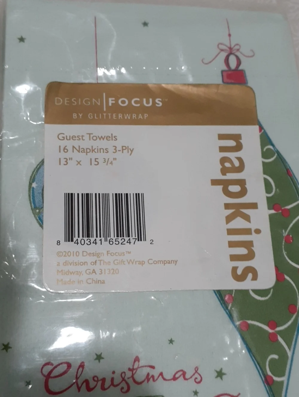 Guest Towels Napkins